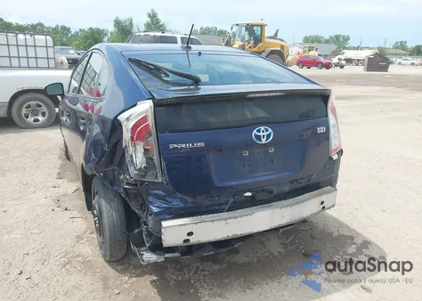 2013 Toyota Prius Three from USA, damaged, VIN JTDKN3DU5D1676887